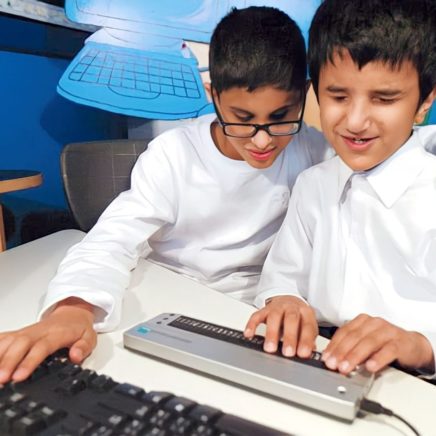 Supporting Blind children with IT and Coding Classes