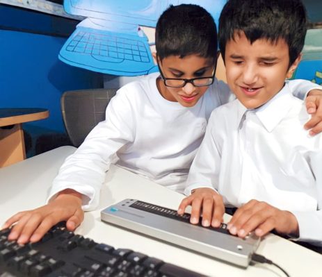 Supporting Blind children with IT and Coding Classes